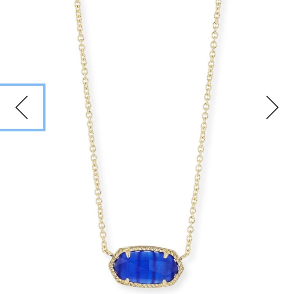 Kendra Scott September sapphire  necklace